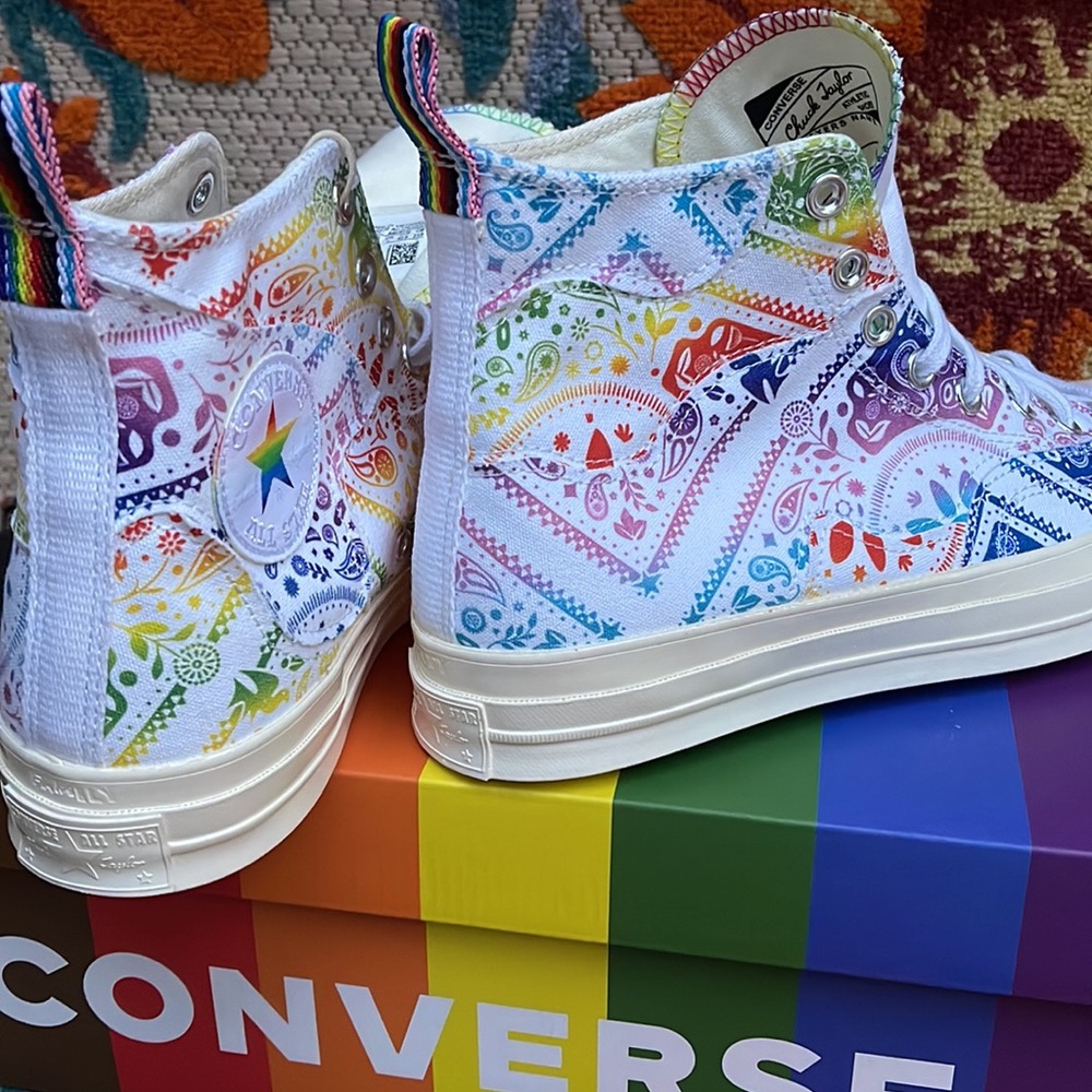 Converse A02266C All Star
CHUCK Taylor 70 HI
WHITE/UNIVERSITY RED Men’ sneakers - Picture 15 of 16